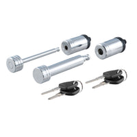 Hitch & Coupler Lock Set (2" Receiver 2-1/2" Latch)