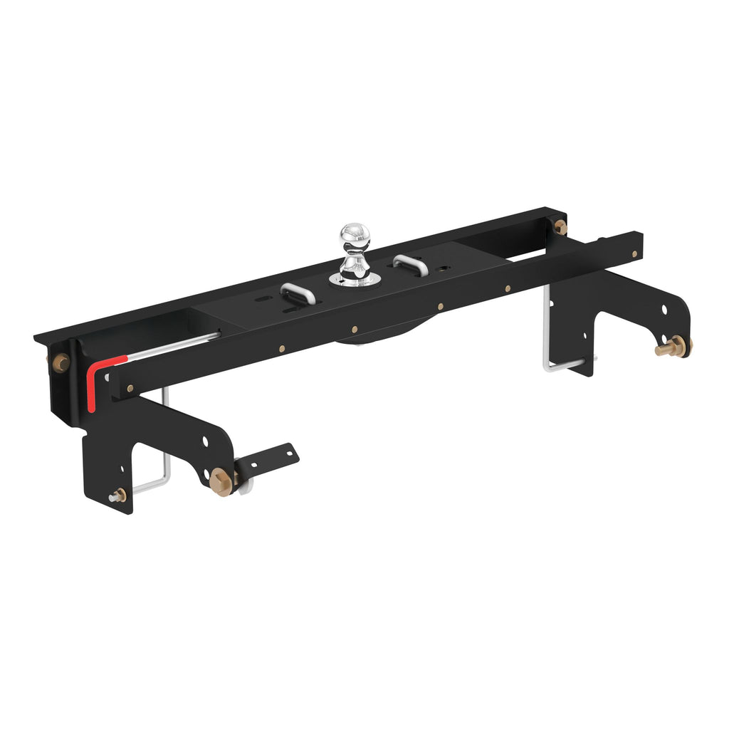 Double Lock EZr Gooseneck Hitch Kit with Brackets Select Silverado Sierra