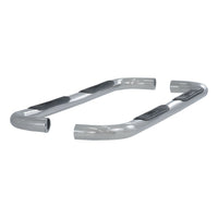 3" Round Polished Stainless Side Bars Select Toyota 4Runner