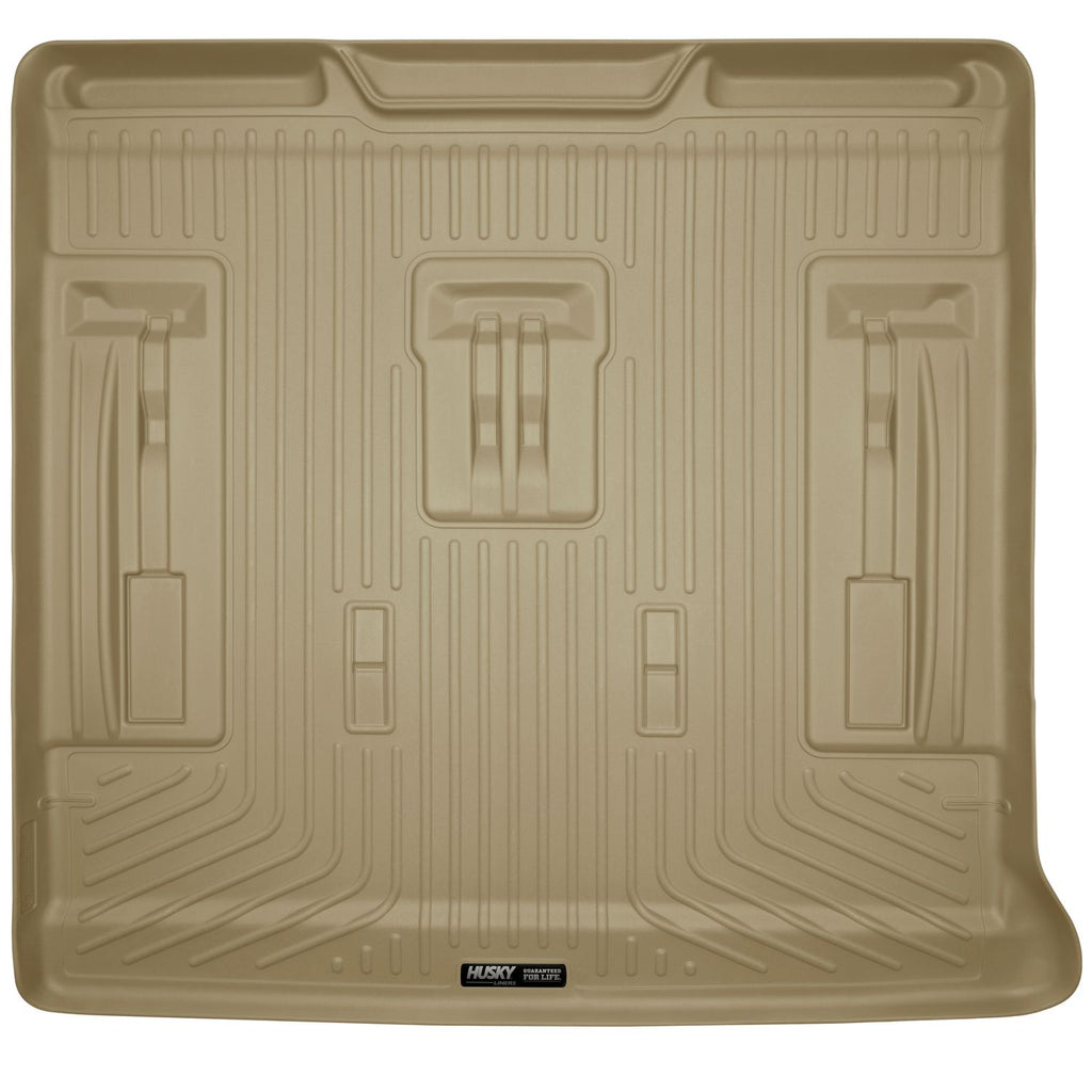 Husky Liners 28253 | Husky Liners Cargo Liner, Fits 07-14 ESCALADE/TAHOE/YUKON/YUKON DENALI TO BACK OF 2ND ROW (ONLY MODELS W/3RD RO