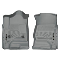 Husky Liners 18232 | Husky Liners Front Floor Liners, Fits 14-C SILVERADO/SIERRA 1500/15-C SILVERADO/SIERRA 2500/3500 DOUBLE/CREW CAB FRONT FLOOR LINERS GREY