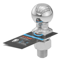 2" Trailer Ball (1" x 2-1/4" Shank 12000 lbs. Chrome)