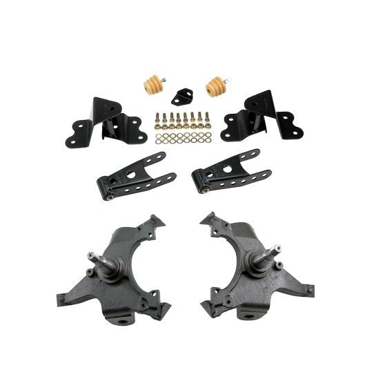 BELLTECH 685 LOWERING KITS  Front And Rear Complete Kit W/O Shocks 1992-1998 Chevrolet Silverado/Sierra C1500 (Std Cab ext 454 SS) 2 in. F/4 in. R drop W/O Shocks