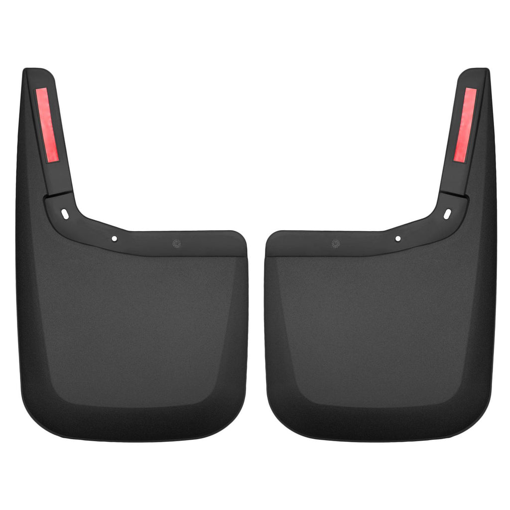 Husky Liners 59441 | Husky Liners Rear Mud Guards, Fits 15-C F150 W/O FLARES REAR MUD GUARDS BLACK