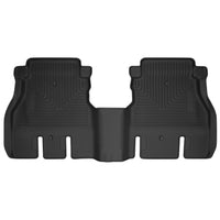 Husky Liners 54631 | Husky Liners 2nd Seat Floor Liner, Fits 2018-C WRANGLER 4 DOOR BLACK SECOND ROW 2ND SEAT FLOOR LINER