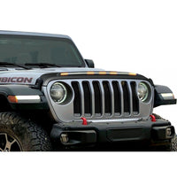 Auto Ventshade (AVS) 753156 Aeroskin LightShield™ Hood Protector for 2020 Jeep Gladiator 2018-2020 Jeep Wrangler JL 2 & 4 Door