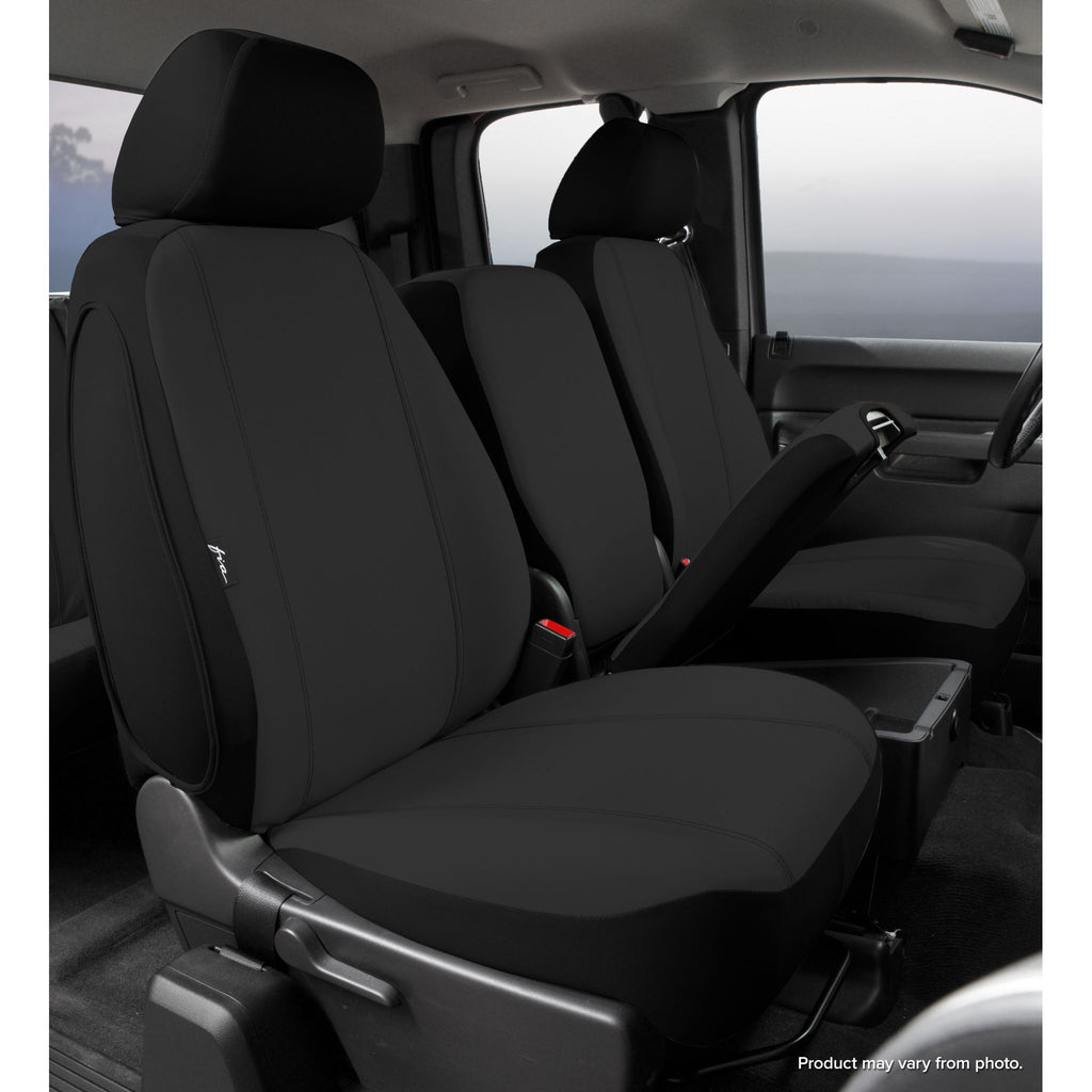 FIA-SP88-30 BLACK | 14-16 SILVERADO/SIERRA 1500/15-16 GM 2500/3500 FRONT 40/20/40, ADJ HEAD, SIDE BAGS BLACK