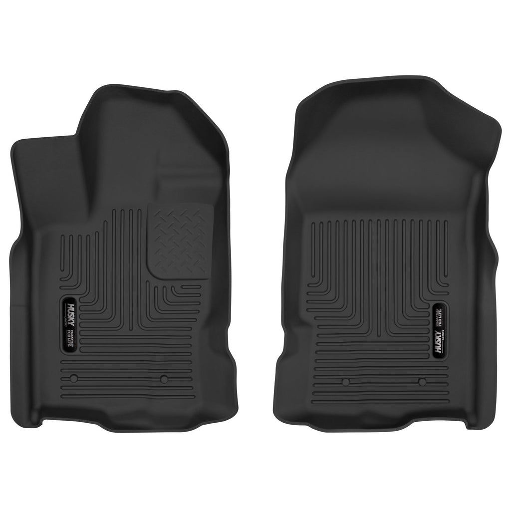 Husky Liners 54701 | Husky Liners Front Floor Liners, Fits 19-C RANGER FRONT FLOOR LINERS X-ACT CONTOUR SERIES BLACK