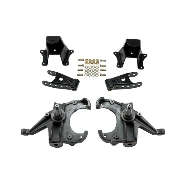 BELLTECH 706 LOWERING KITS  Front And Rear Complete Kit W/O Shocks 1973-1987 Chevrolet C10 (1 1/4 in. Rotor) 3 in. F/4 in. R drop W/O Shocks