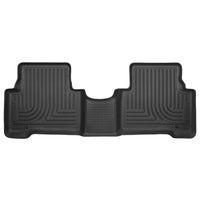 Husky Liners 14861 | Husky Liners 2nd Seat Floor Liner, Fits 13-16 SANTA FE GLS/LIMITED 2ND SEAT FLOOR LINER WEATHERBEATER SERIES BLACK