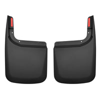 Husky Liners 59461 | Husky Liners Rear Mud Guards, Fits 17-C F250/F350 SUPER DUTY W/O FLARES REAR CUSTOM MUD GUARDS BLACK