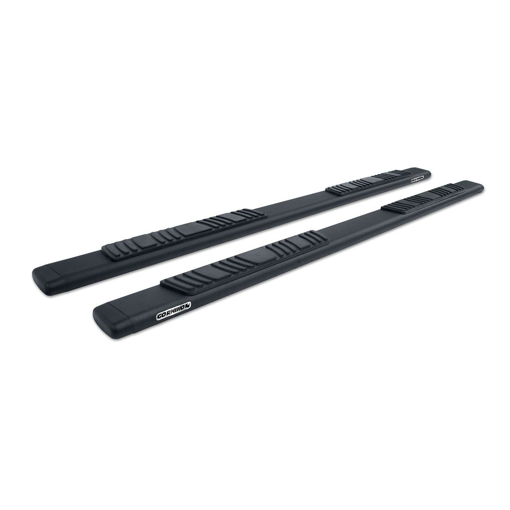 5" OE Xtreme Low Profile Side Steps with Mounting Brackets Kit- TexturedBlack