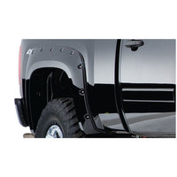 Bushwacker 40060-02 Black Pocket/Rivet Style Smooth Finish Rear Fender Flares for 1999-2006 Silverado/Sierra 1500; 2007 Silverado/Sierra 1500 Classic; Fits 78/96 In. Bed