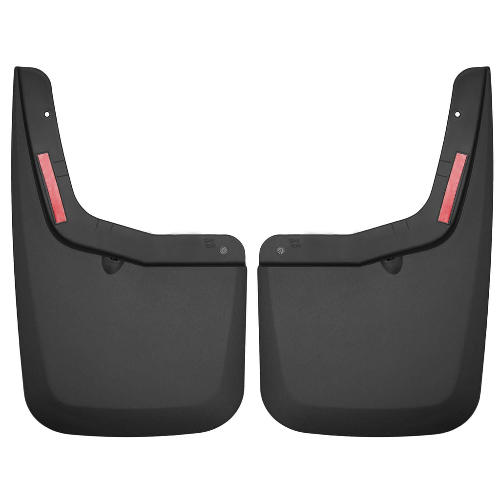 Husky Liners 59451 | Husky Liners Rear Mud Guards, Fits 15-C F150 W/FLARES REAR MUD GUARDS BLACK