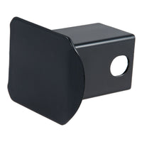 2" Black Steel Hitch Tube Cover