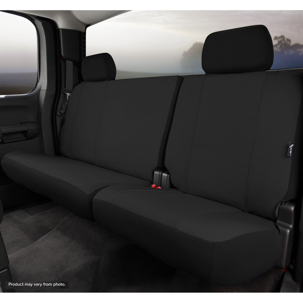 FIA-SP82-18 BLACK | 08-C SP S/COVER BLACK REAR SPLIT 40/60 S/DUTY