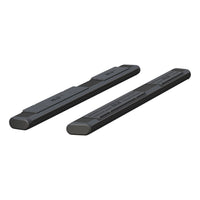 6" x 75" Black Aluminum Oval Side Bars (No Brackets)