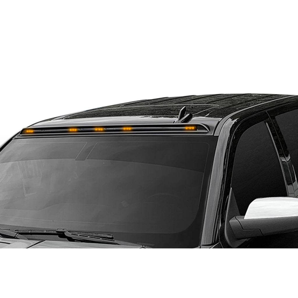 Auto Ventshade 698163 Aerocab Marker Light Black fits 19-22 Ram 1500 w/o Sunroof Excludes Rebel Models