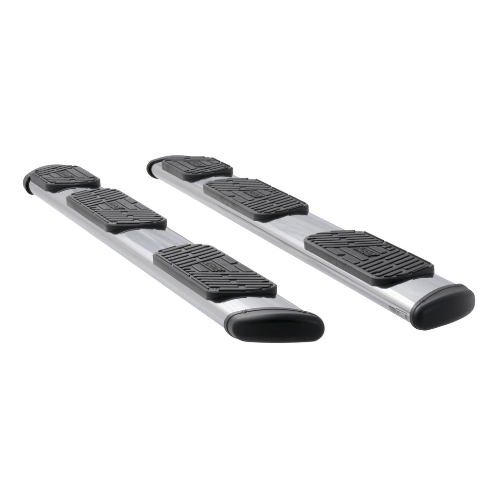 Regal 7 Polished Stainless 102" Oval W2W Steps Select Silverado Sierra 1500