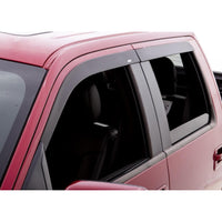 Auto Ventshade 994027 Low Profile Dark Smoke Ventvisor Side Window Deflector 4-PieCe Set for 2016-2022 Lexus RX350 RX450h In-channel Mount
