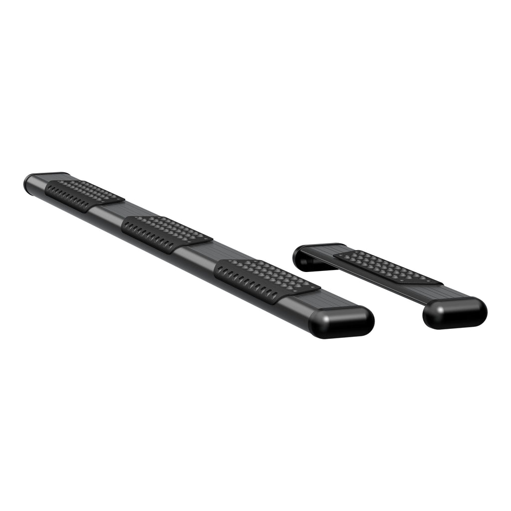 O-Mega II 6" x 36" 100" Black Aluminum Side Steps (No Brackets)