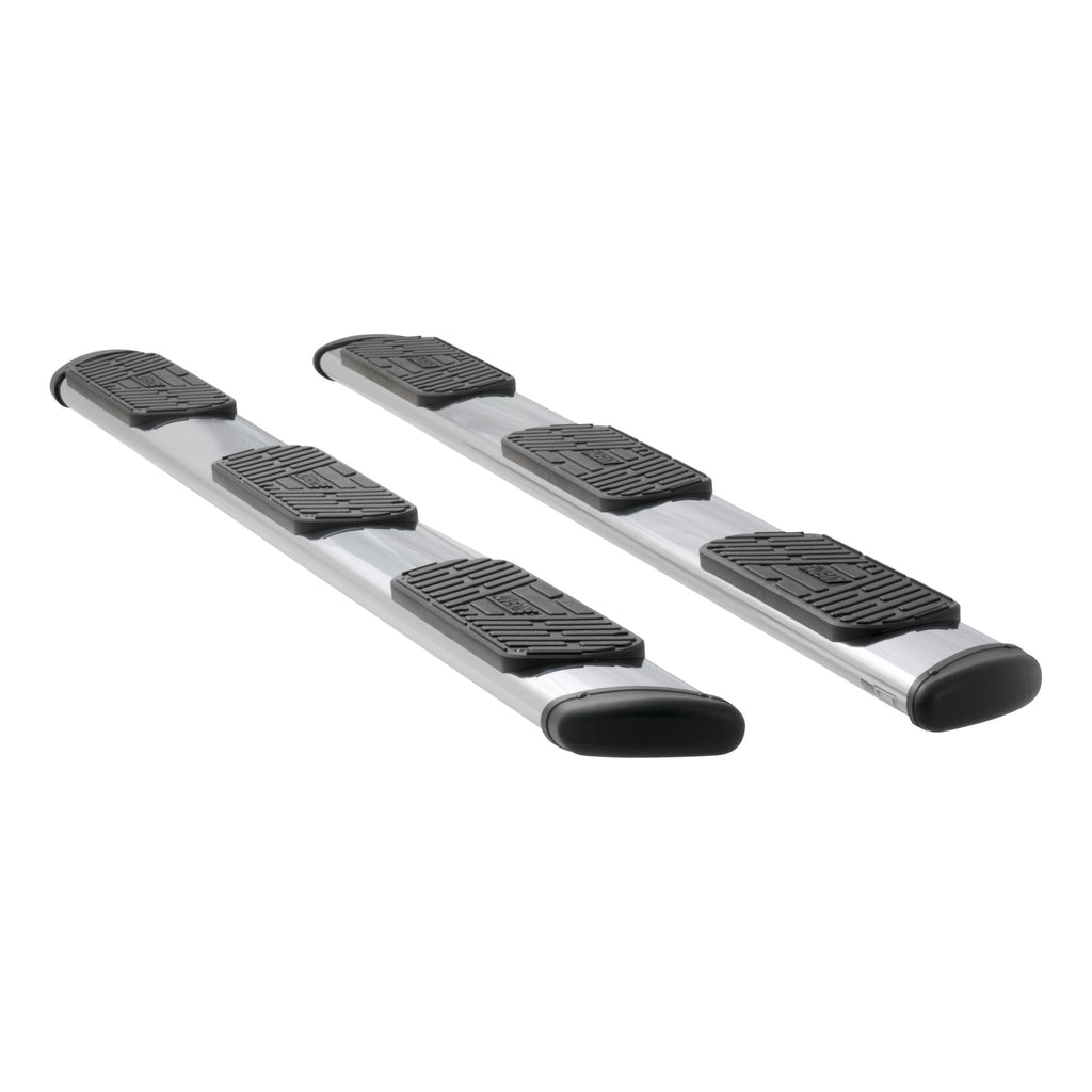 Regal 7 Polished Stainless 125" Oval W2W Steps Select Ram 2500