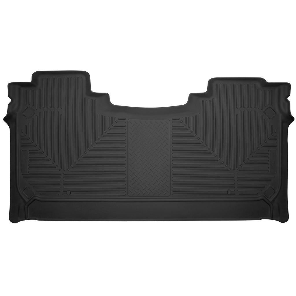 Husky Liners 54601 | Husky Liners 2nd Seat Floor Liner (Full Coverage), Fits 19-C RAM XACT COUNTOUR 2ND ROW FLOOR LINER
