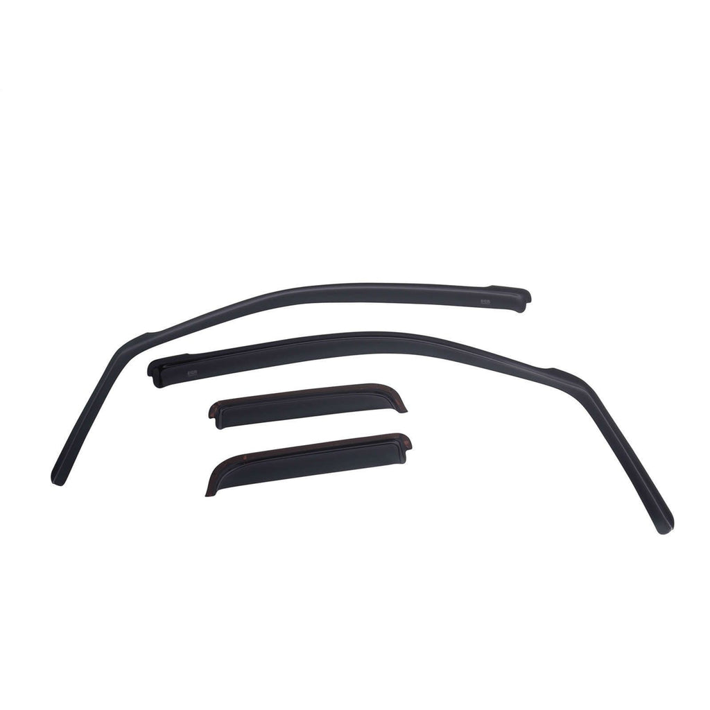 EGR - 572551 - USA Dark Smoke In Channel Style Window Visors