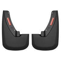 Husky Liners 58181 | Husky Liners Front Mud Guards, Fits 09-17 RAM 1500/2500/3500 FRONT MUD GUARDS BLACK WITH OEM FENDER FLARES