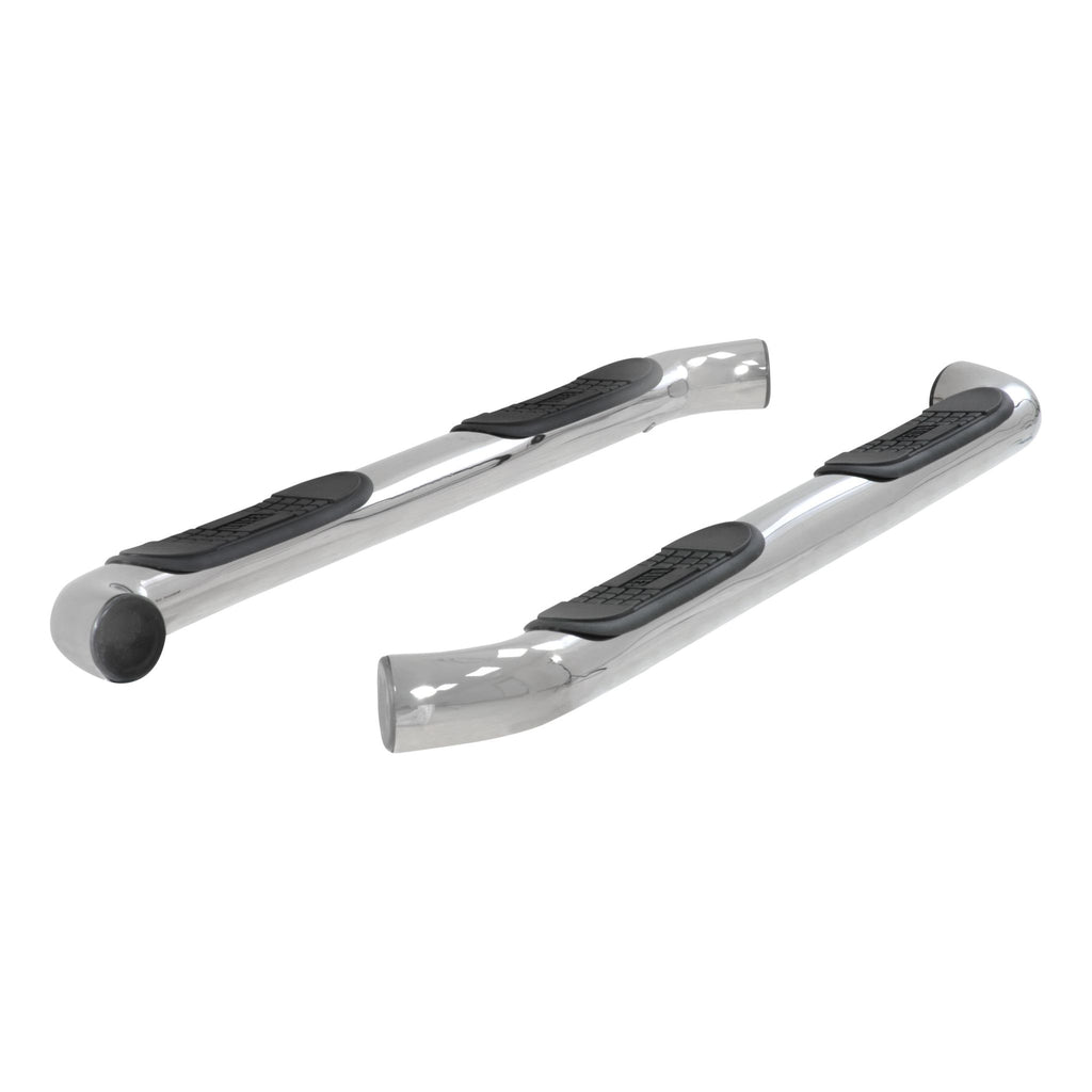 3" Round Polished Stainless Side Bars Select Dodge Nitro