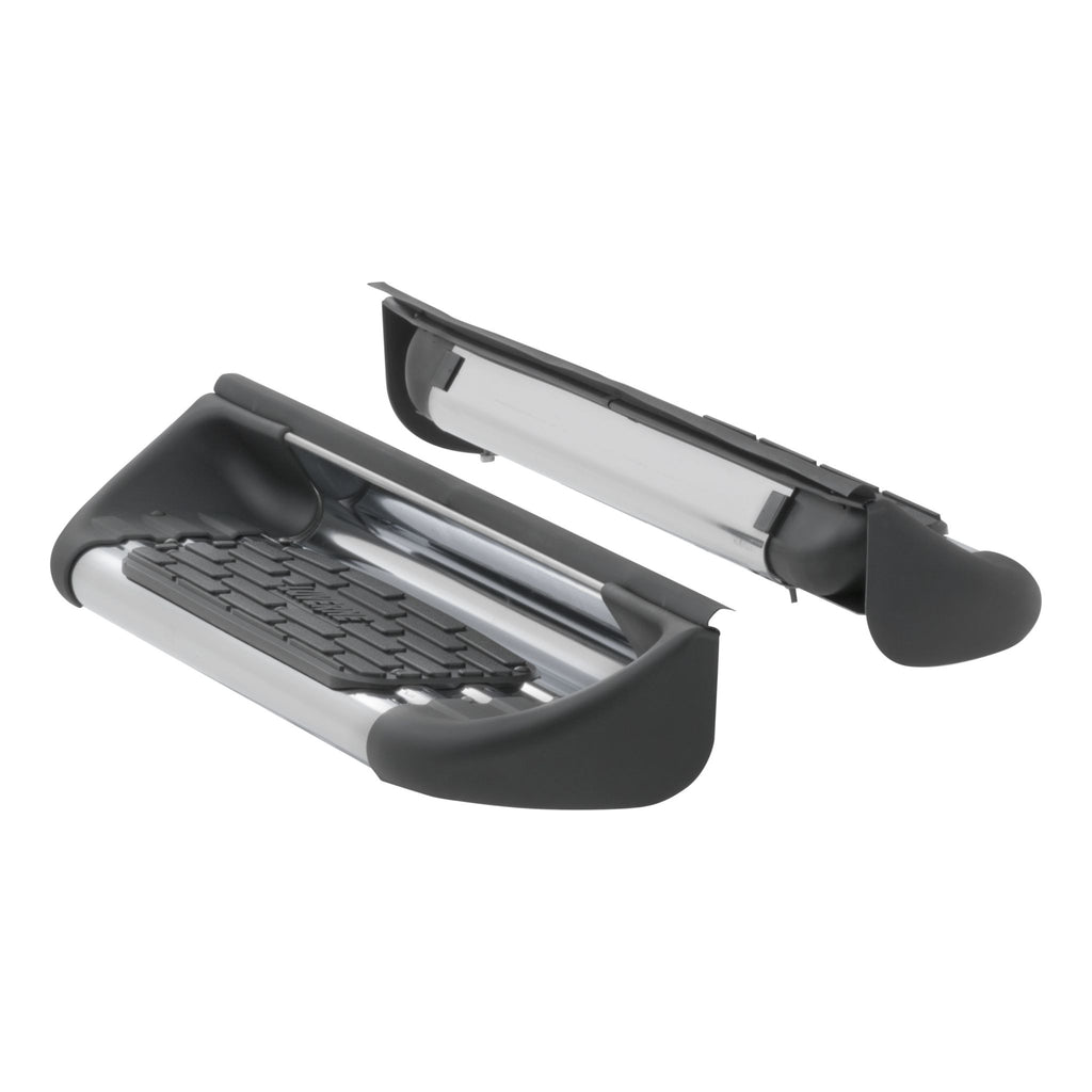 Polish Stainless Steel Side Entry Step Box Extensions Select Dodge Ram