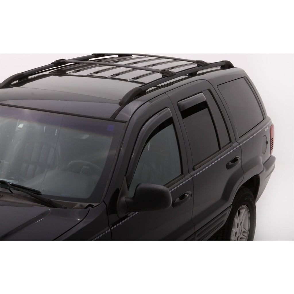 Auto Ventshade 194650 In-Channel Ventvisor Side Window Deflector 4-Piece Set For 1999-2004 Jeep Grand Cherokee