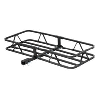 48" x 20" Black Steel Basket Cargo Carrier (1-1/4" 2" Adapter 500 lbs.)