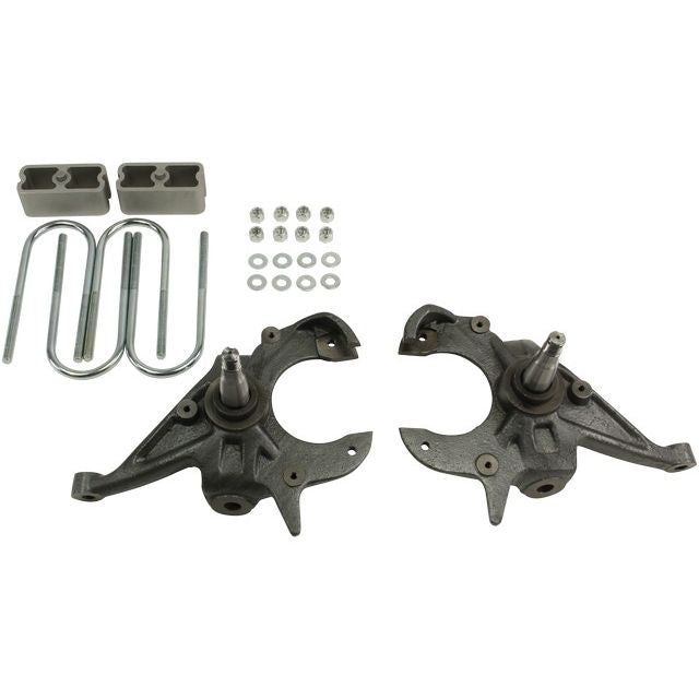 BELLTECH 612 LOWERING KITS  Front And Rear Complete Kit W/O Shocks 1982-2004 Chevrolet S10/S15 Pickup 4&6 cyl. (Std Cab) 83-97 Chevrolet Blazer/Jimmy 4&6 cyl. 2 in. F/2 in. R drop W/O Shocks