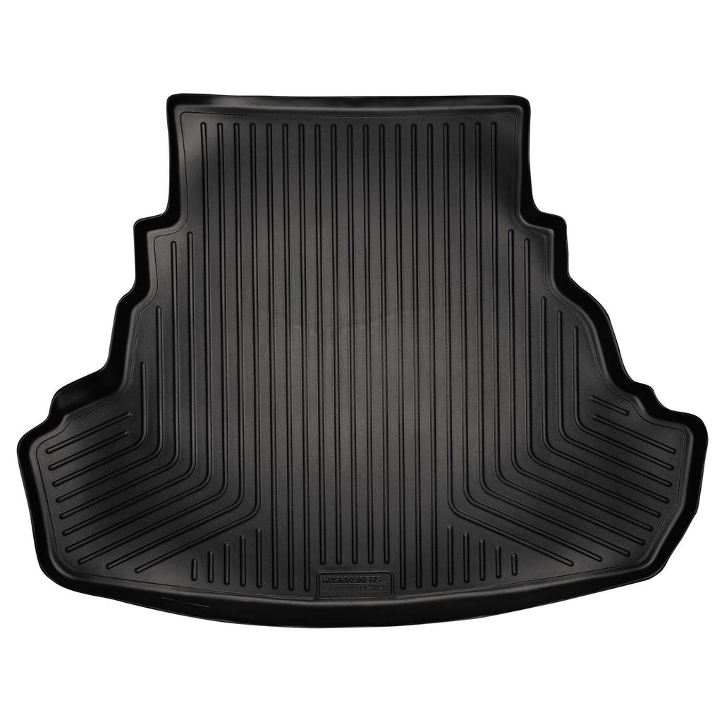 Husky Liners 44511 | Husky Liners Trunk Liner, Fits 12-15 TOYOTA CAMRY CUSTOM MOLDED WEATHERBEATER TRUNK LINER