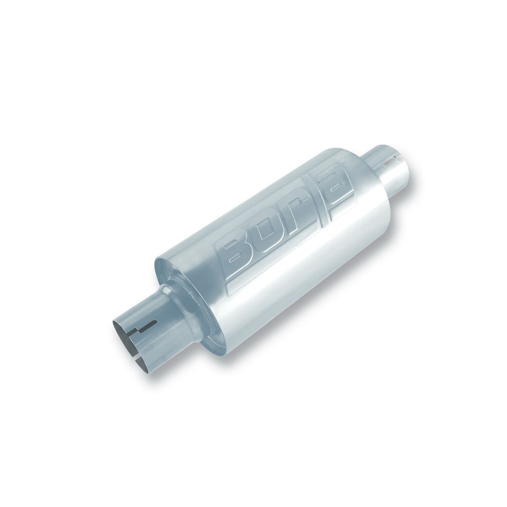 Borla 40842S | Borla Specialty Muffler - Un-Notched Neck