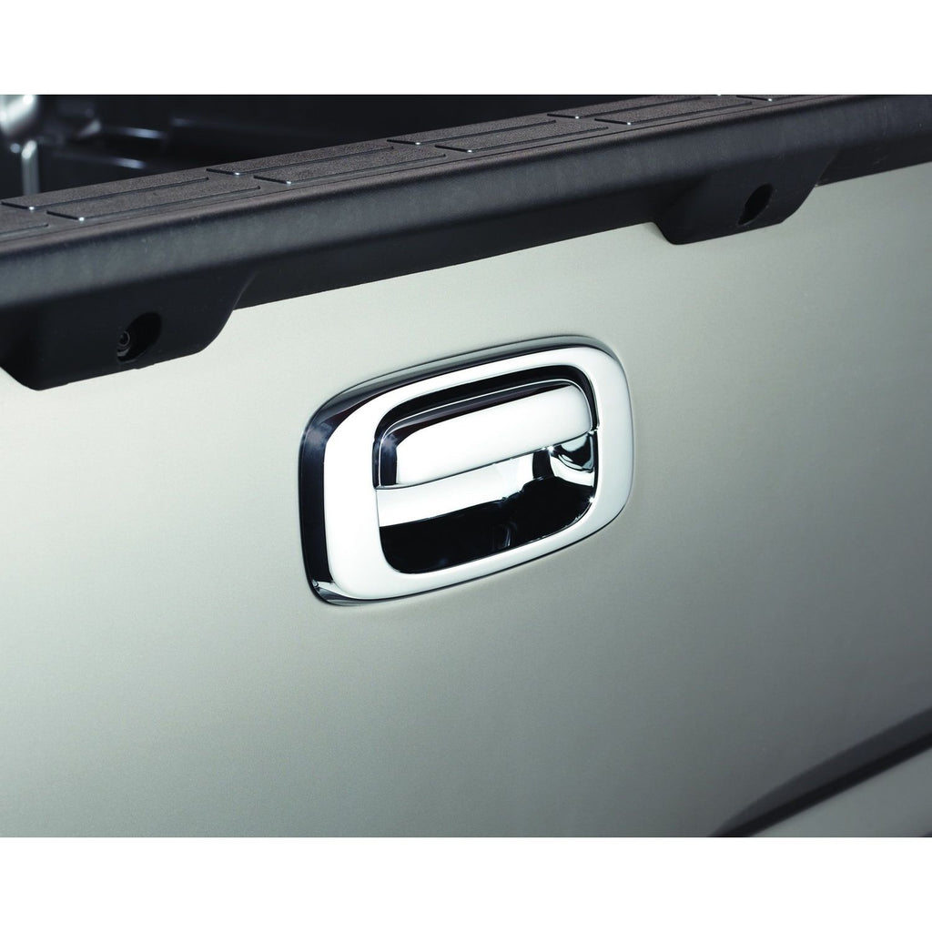 Auto Ventshade 686557 Chrome Tailgate Handle Cover w/o Keyhole for 2007-2013 Silverado/Sierra 1500 2007-2014 Silverado/Sierra 2500HD-3500HD