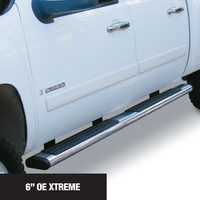 Go Rhino - 660057PS - 6in OE Xtreme Stainless SideSteps - 57in Long - Bars Only
